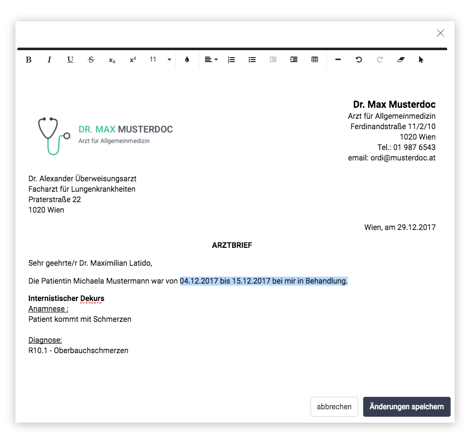Arztbriefe erstellen schnell und einfach Latido. Die Arztsoftware! Arztbriefe erstellen schnell und einfach Latido. Die Arztsoftware!
