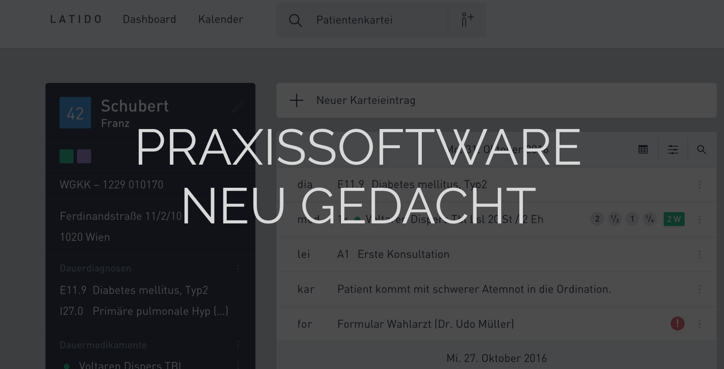 Sollte Praxissoftware neu gedacht werden?