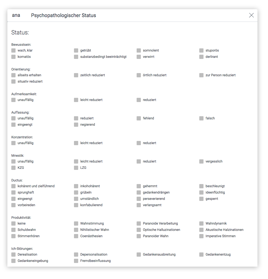 Arztsoftware für Psychiater