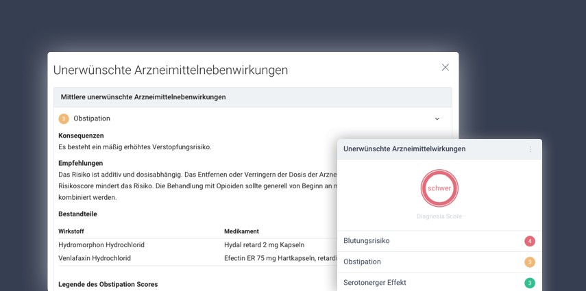 Unerwünschte Arzneimittelwirkungen in der Arztsoftware