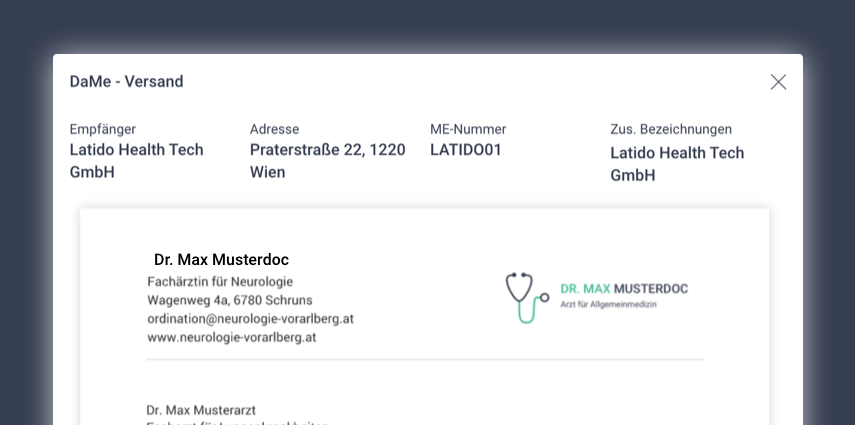Die Digitale Befundübermittlung mit Latido